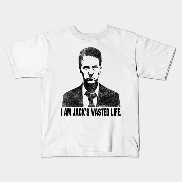 I'm Jack's wasted life Kids T-Shirt by Gasometer Studio